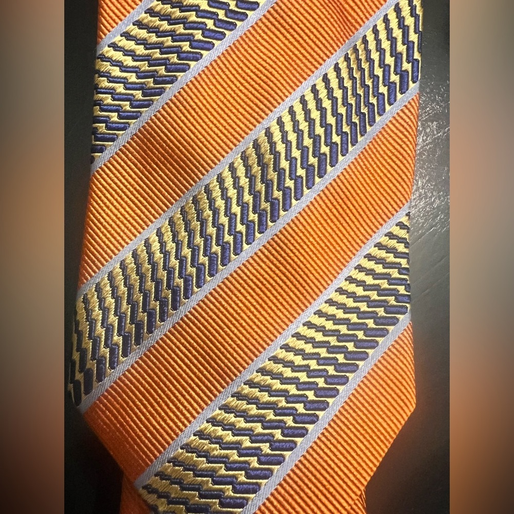 CA 33329 KOLTE MEN'S TIE 100%‎ SILK MADE IN ITALY
